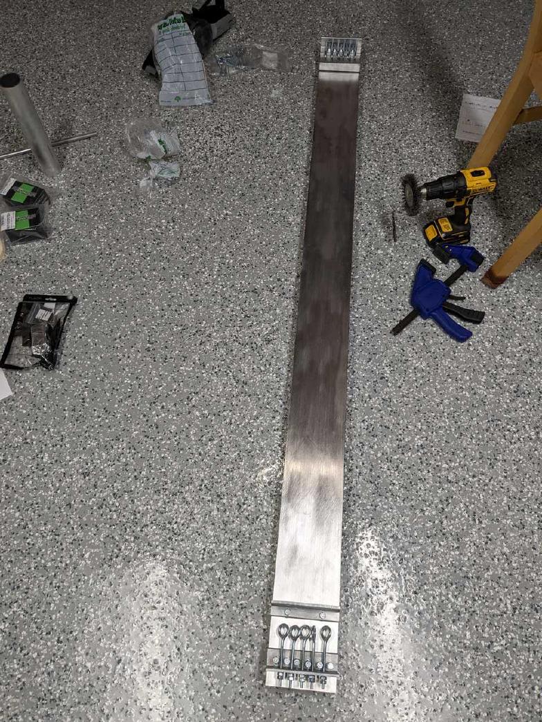 Ready for stringing.